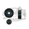 GATES T36478 Deflection/Guide Pulley, v-ribbed belt